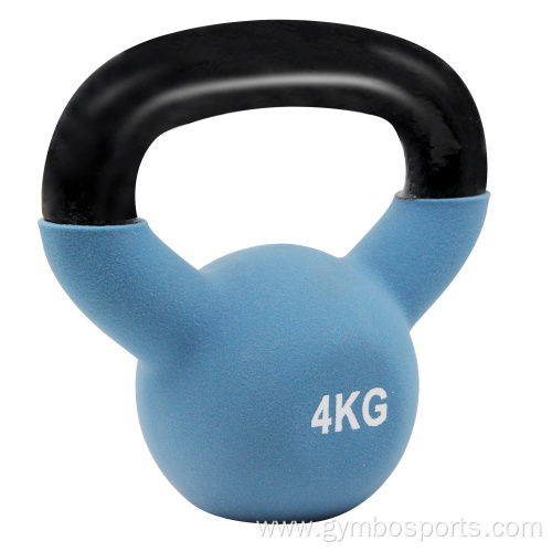 Custom Logo Coated Cast Iron Kettlebell